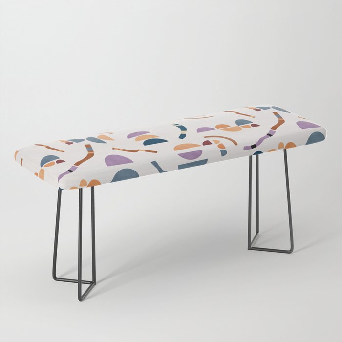 Modern simple shapes C Bench Gallery Image 1