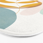 Soft Abstract Shapes 14 Bath Mat Gallery Image 3