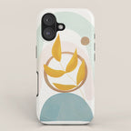 Soft Abstract Shapes 14 iPhone Case Gallery Image 1
