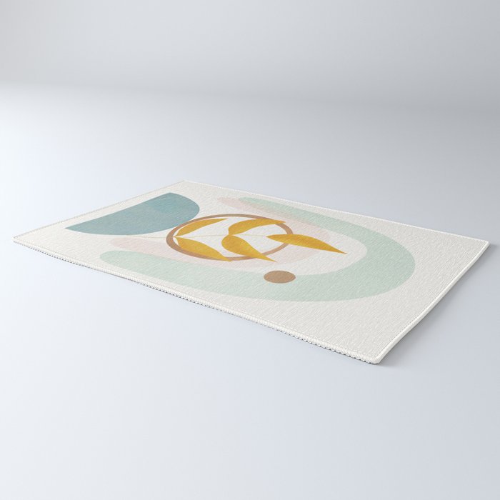 Soft Abstract Shapes 14 Rug Gallery Image 3