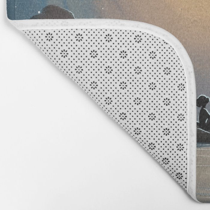 Crescent Moon Bath Mat Gallery Image 2