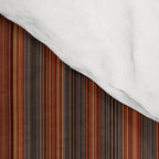 Bold Rust Colorful Stripes Comforter Gallery Image 4