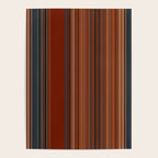 Bold Rust Colorful Stripes Poster Gallery Image 4