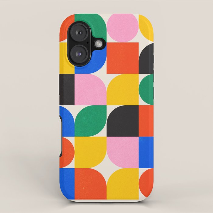 BAUHAUS 06: Exhibition 1923 | Mid Century Series  iPhone Case Gallery Image 1