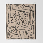 Abstract line art 161 Throw Blanket Gallery Image 2