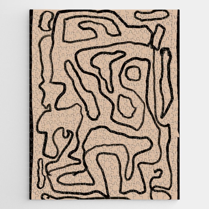 Abstract line art 161 Jigsaw Puzzle Gallery Image 1