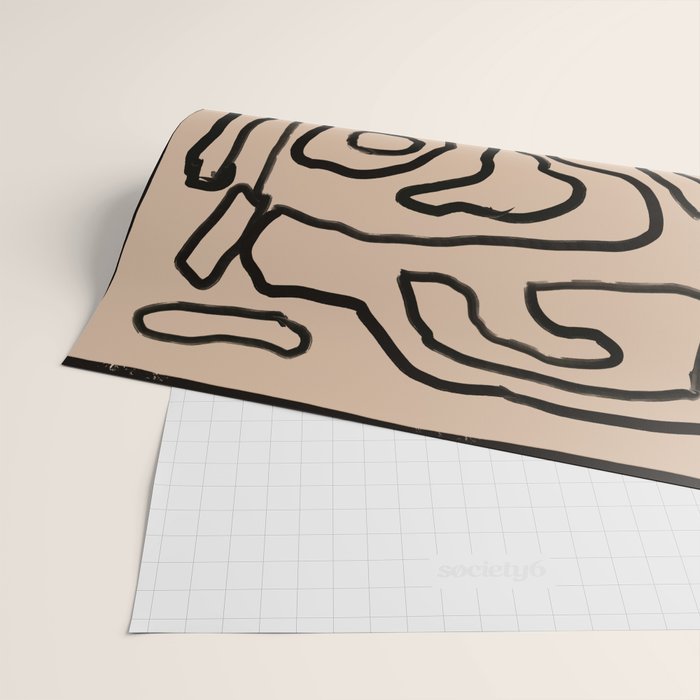 Abstract line art 161 Wrapping Paper Gallery Image 2