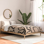 Abstract line art 161 Comforter Gallery Image 2
