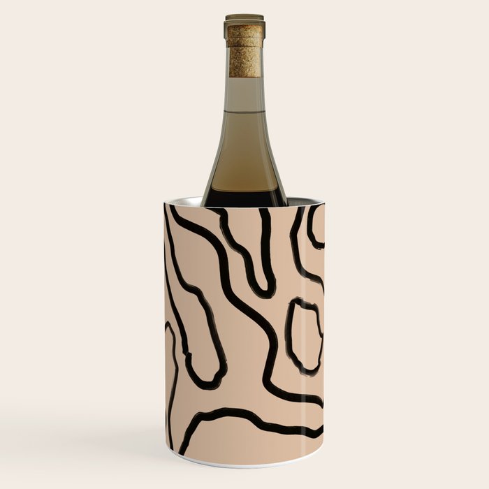 Abstract line art 161 Wine Chiller Gallery Image 1