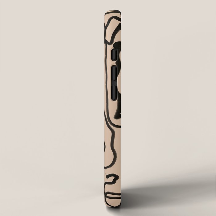 Abstract line art 161 iPhone Case Gallery Image 2