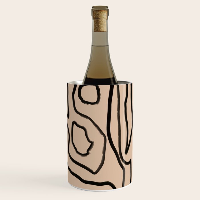 Abstract line art 161 Wine Chiller Gallery Image 3