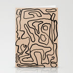 Abstract line art 161 Stationery Card Gallery Image 2