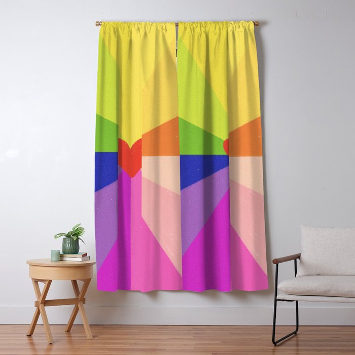 Rainbow Window Curtain Gallery Image 5