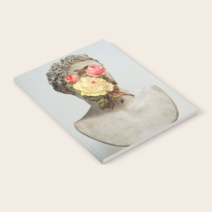 Bust With Flowers Notebook Gallery Image 1