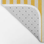 STRIPES - 07 - Goldenrod Bath Mat Gallery Image 2