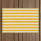 STRIPES - 07 - Goldenrod Outdoor Rug Gallery Image 1