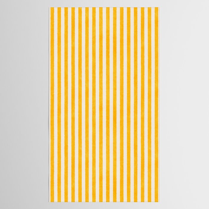 STRIPES - 07 - Goldenrod Tablecloth Gallery Image 2