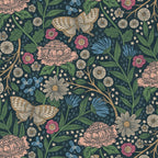 Heritage Wildflower Garden on Dark Blue Coffee Mug Gallery Image 2