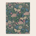 Heritage Wildflower Garden on Dark Blue Notebook Gallery Image 4