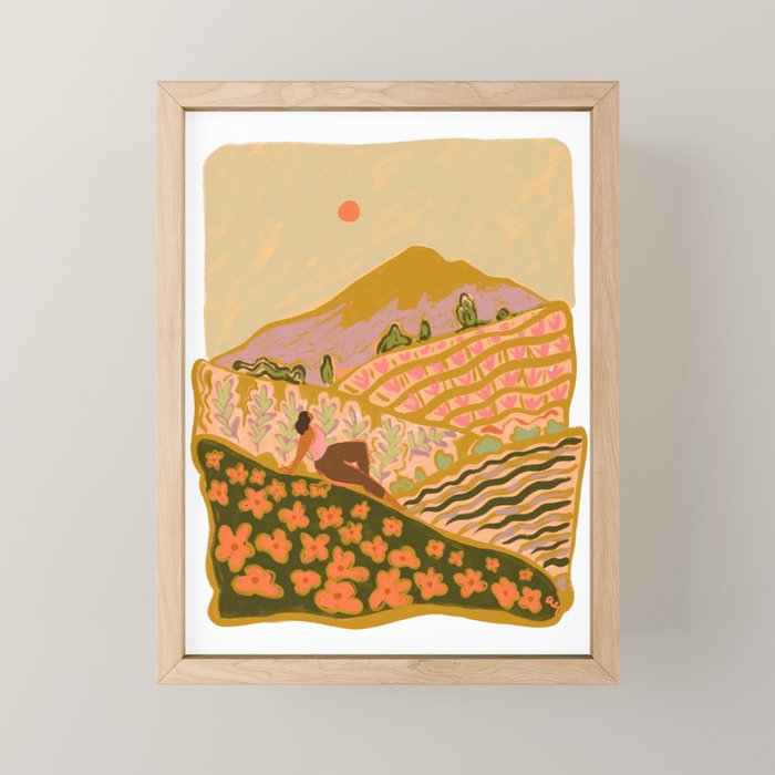 The Field Mini Art Print Gallery Image 1