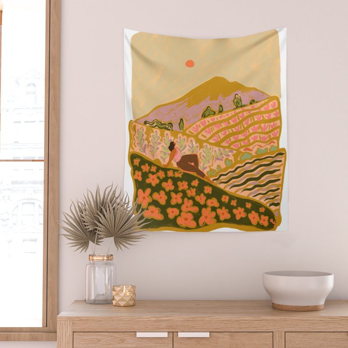 The Field Wall Tapestry Gallery Image 2
