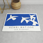 Henri Matisse - Les Oiseaux (The Birds) 1947 Artwork Reproduction Rug Gallery Image 1