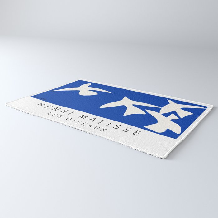 Henri Matisse - Les Oiseaux (The Birds) 1947 Artwork Reproduction Rug Gallery Image 3