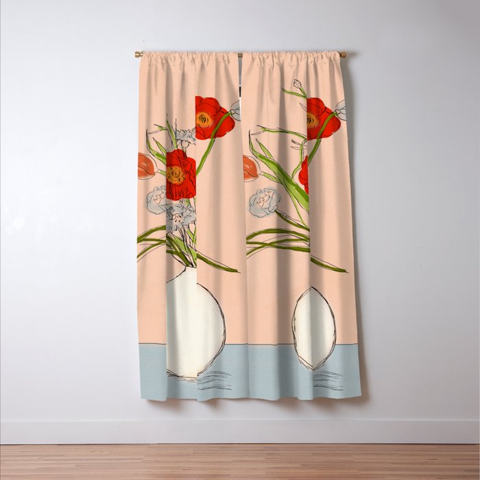 Spring Bouquet Uplifting Window Curtain Gallery Image 3