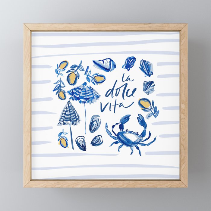 Dolce Vita Mini Art Print Gallery Image 1