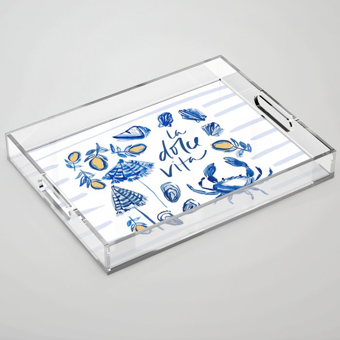 Dolce Vita Acrylic Tray Gallery Image 1