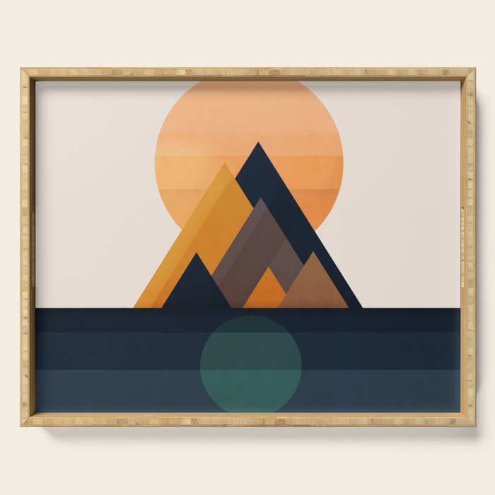 Twin Sun Serving Tray Gallery Image 1