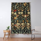 Floralia Vintage Bloom Window Curtain Gallery Image 5