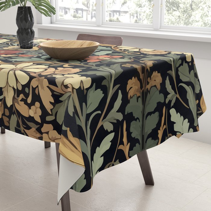 Floralia Vintage Bloom Tablecloth Gallery Image 3