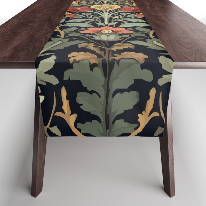 Floralia Vintage Bloom Table Runner Gallery Image 1