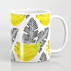 Banana Bunch - Yellow & Black Palette Coffee Mug Gallery Image 1