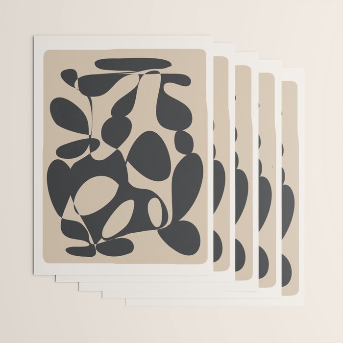 Abstract Shadow 2 Wrapping Paper Gallery Image 3