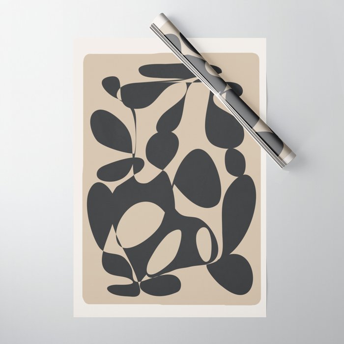 Abstract Shadow 2 Wrapping Paper Gallery Image 1