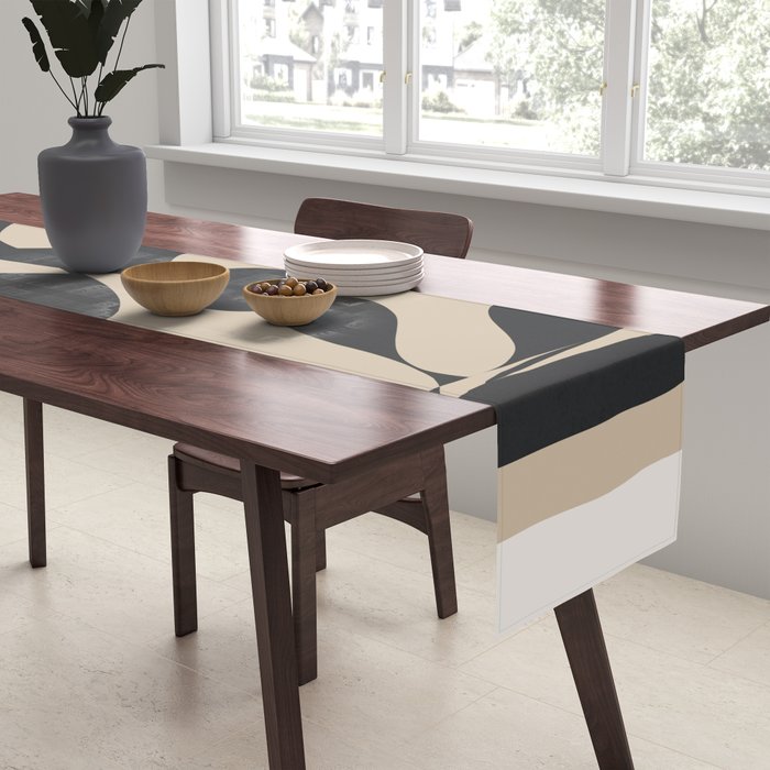 Abstract Shadow 2 Table Runner Gallery Image 2
