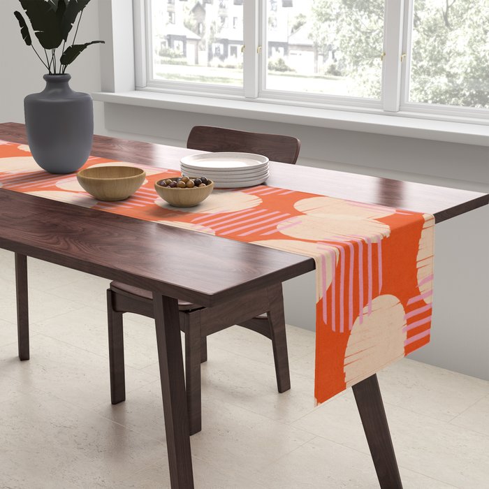 Abstract Summer Pattern #2 Table Runner Gallery Image 2