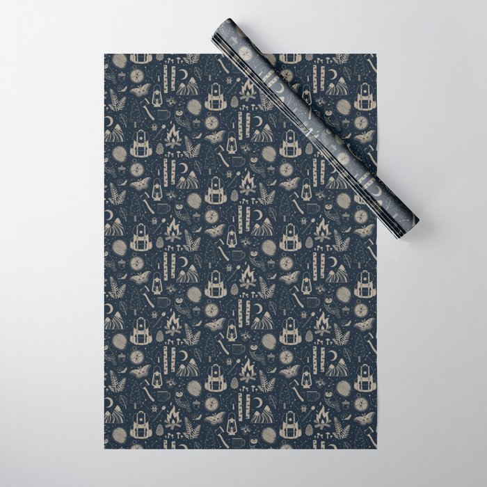 Into the Woods: Stargazing Wrapping Paper Gallery Image 1