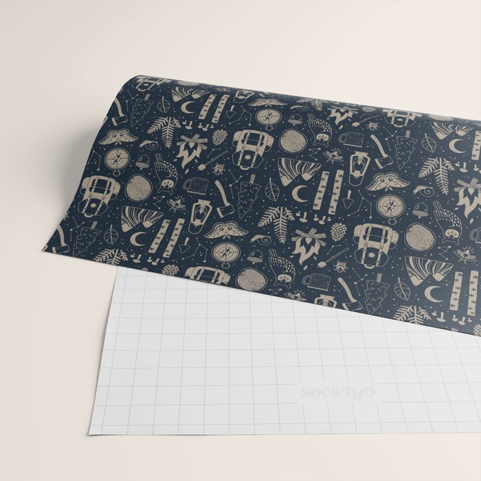 Into the Woods: Stargazing Wrapping Paper Gallery Image 2