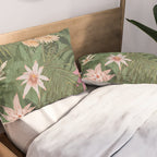 Tropical Flora Pillow Sham Gallery Image 2
