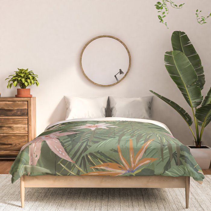 Tropical Flora Comforter Gallery Image 3