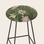 Tropical Flora Stool Gallery Image 2