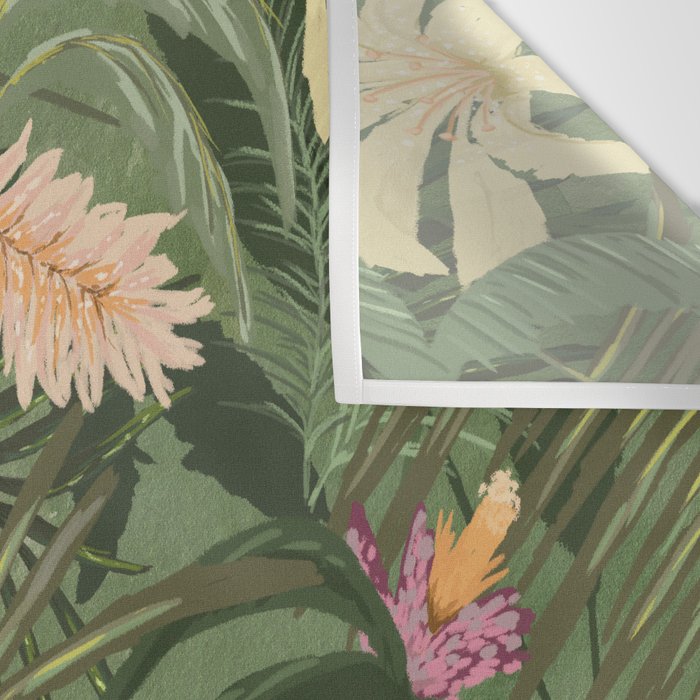 Tropical Flora Wall Tapestry Gallery Image 3