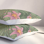Tropical Flora Pillow Sham Gallery Image 3