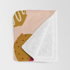 Caramel Apples - Red Throw Blanket Gallery Image 3