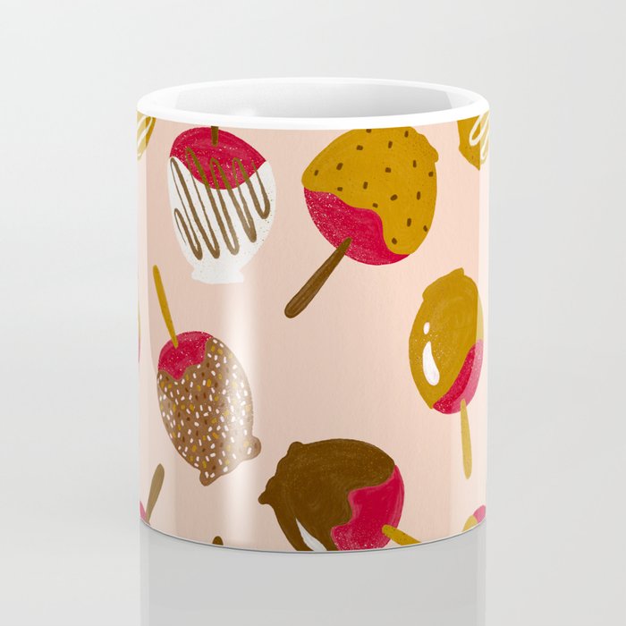 Caramel Apples - Red Coffee Mug Gallery Image 4