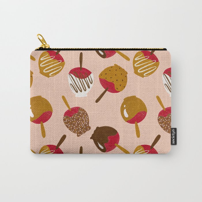 Caramel Apples - Red Carry All Pouch Gallery Image 1