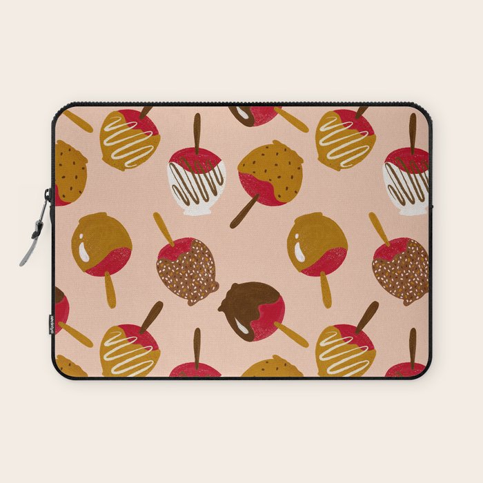 Caramel Apples - Red Laptop Sleeve Gallery Image 1
